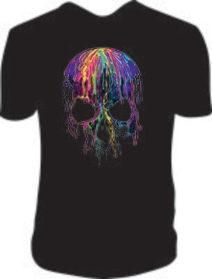 Camiseta Calavera Gotas