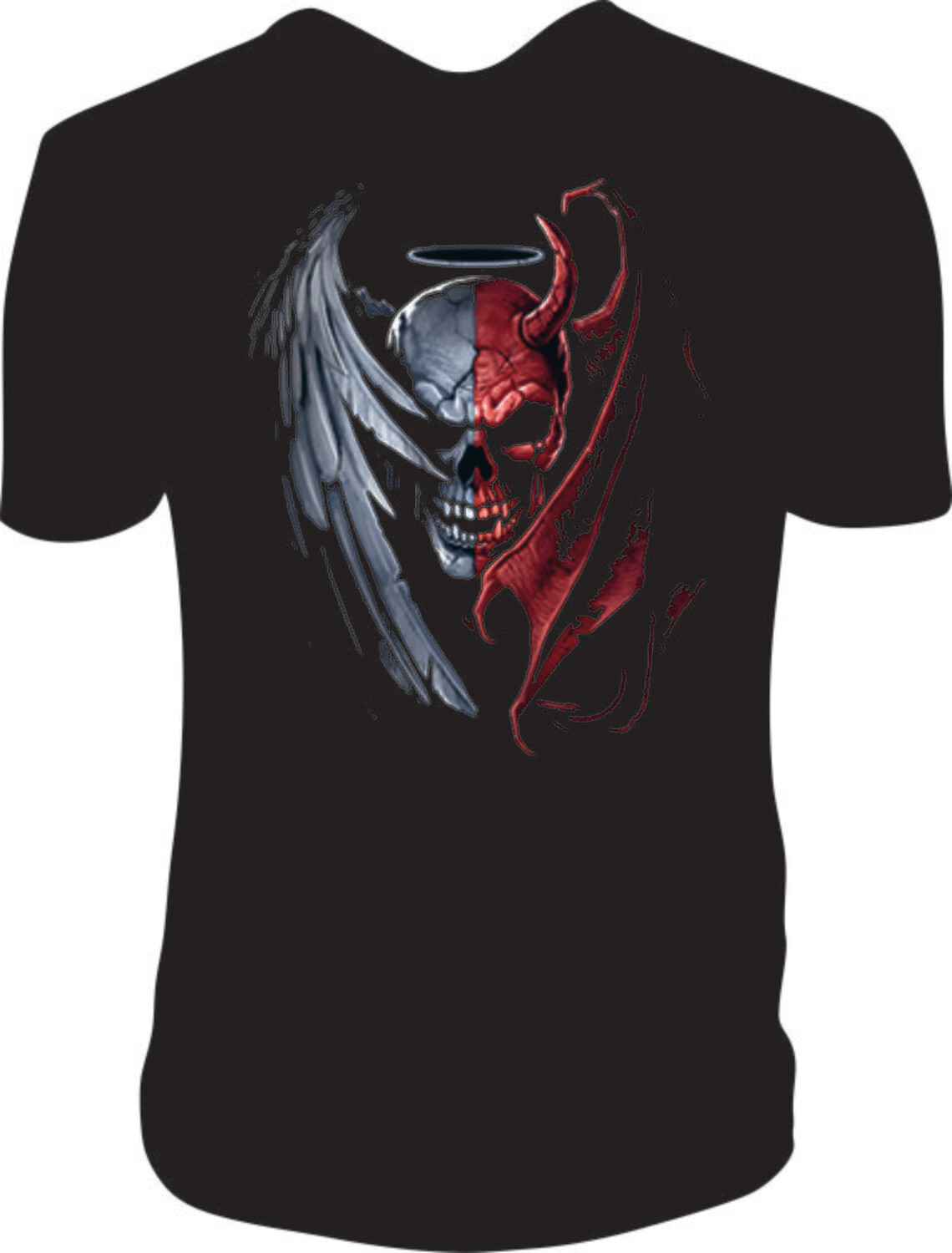 Camiseta Angel y Demonio