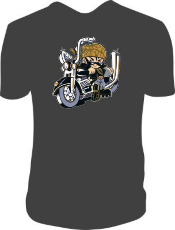 Camiseta Niño Motero