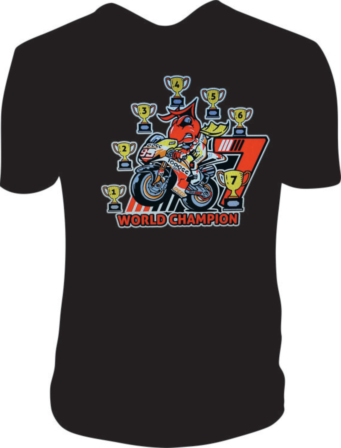 Camiseta 7 Copas