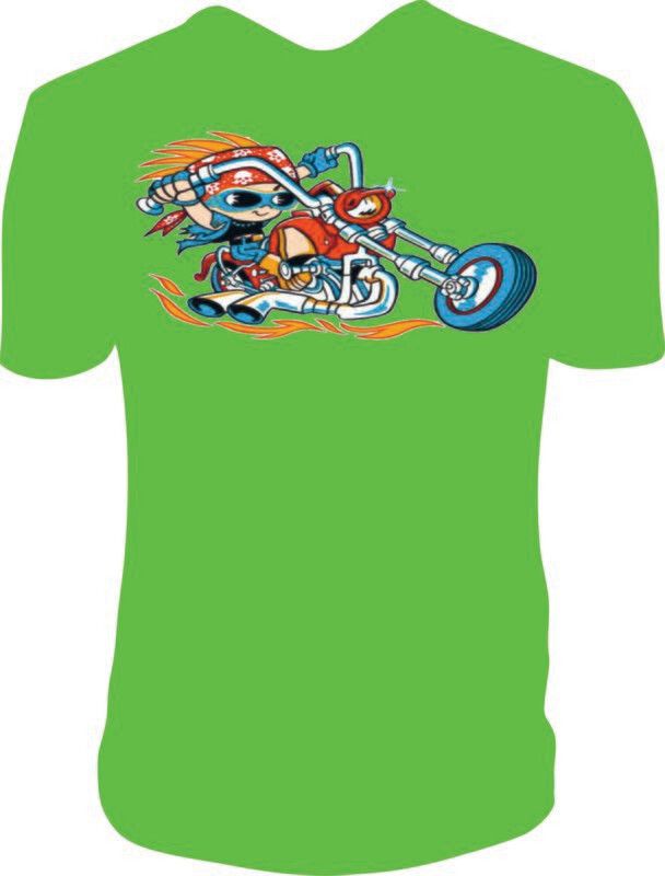 Camiseta Niño Motero