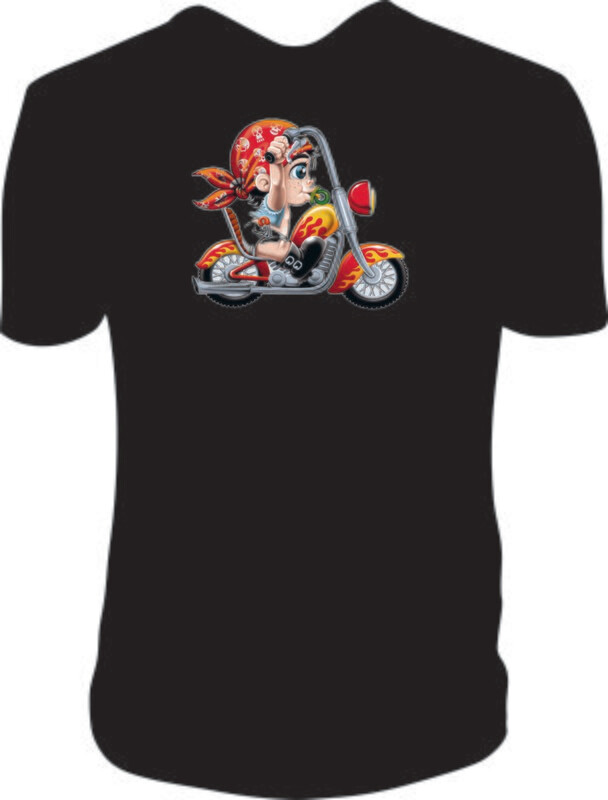 Camiseta Niño Motero