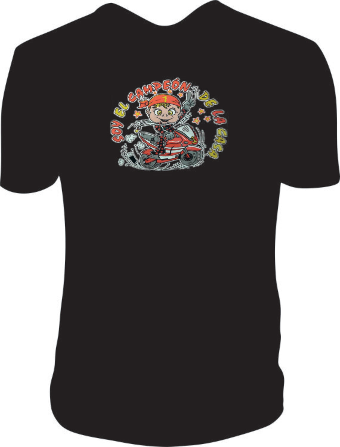 Camiseta Soy El Campeón de la Casa