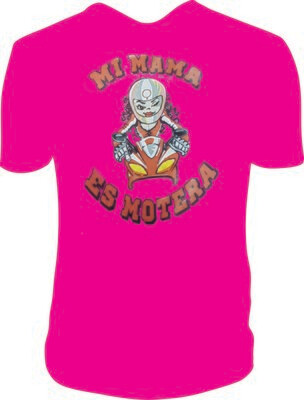 Camiseta Mi Mama Es Motera