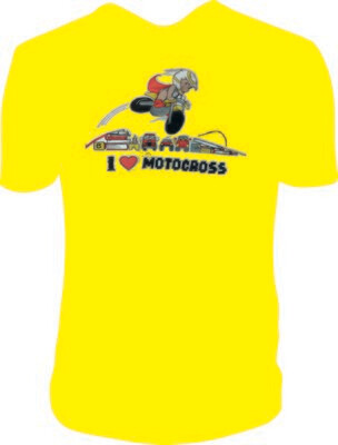 Camiseta I Love Motocross