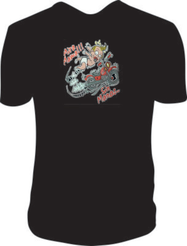 Camiseta Mira Mama Sin Manos