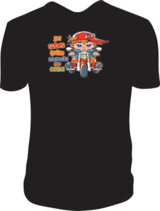 Camiseta Ya Sabes Quien Manda En Casa