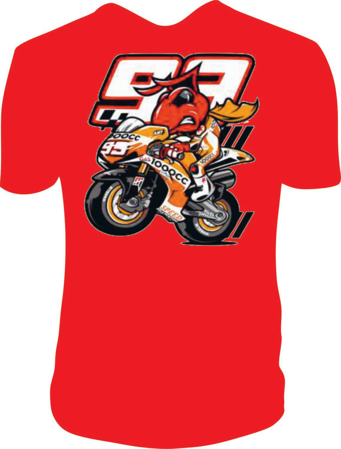 Camiseta Hormiga En Moto