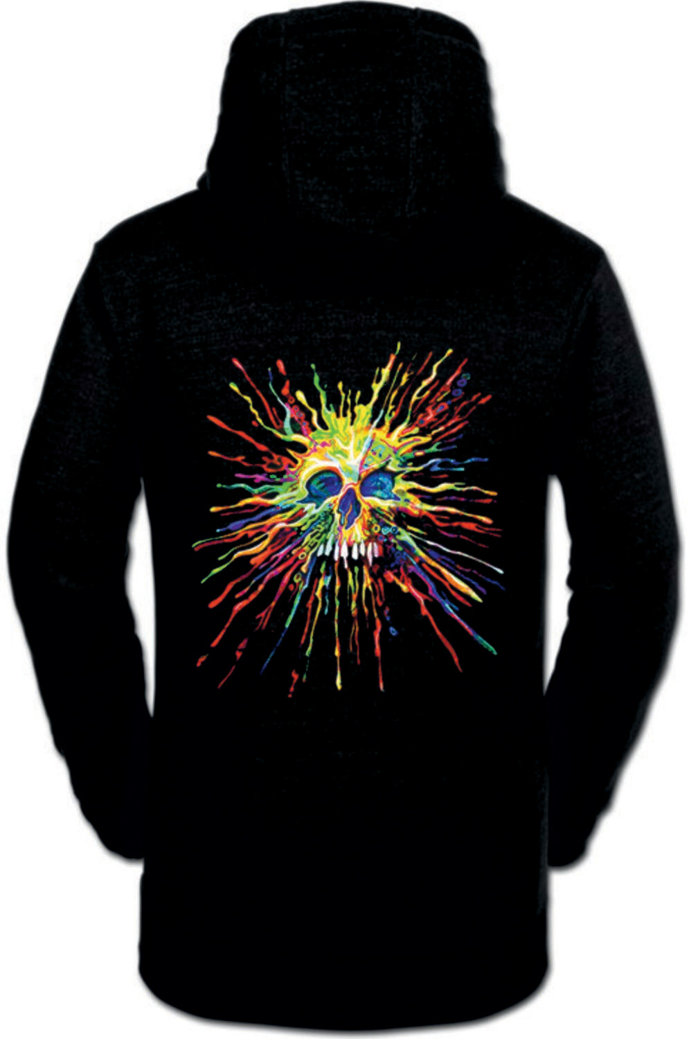 SUDADERA CALAVERA GOTAS FOSFO
