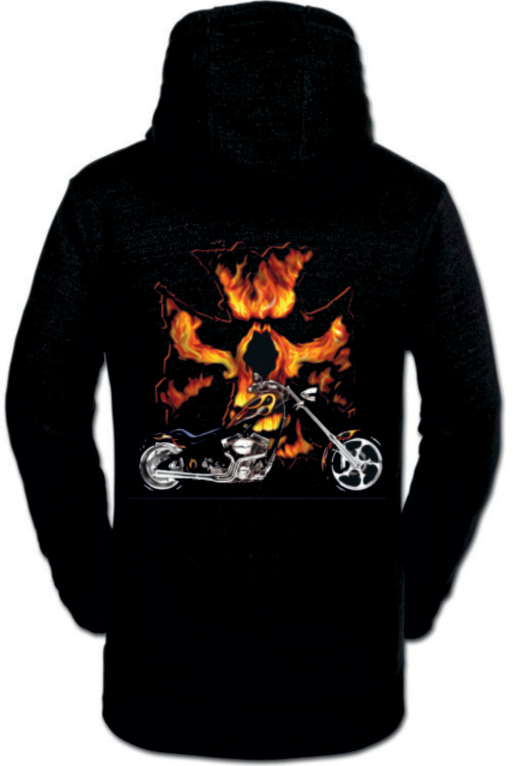 SUDADERA CRUZ FUEGO