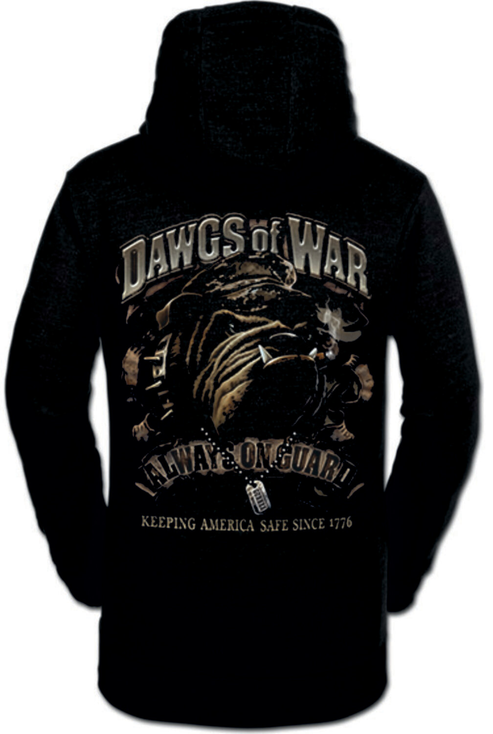 SUDADERA DAWGS OF WAR