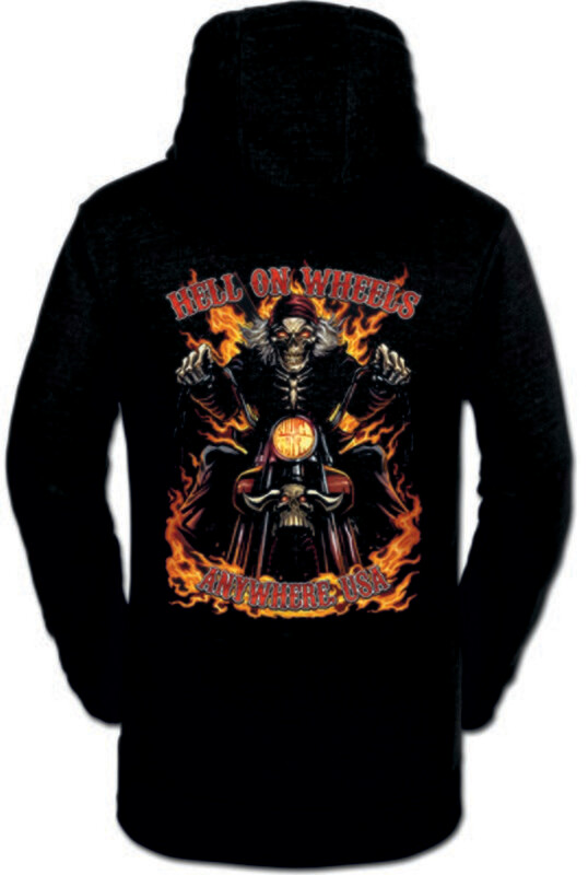 SUDADERA HELL ON WHEELS