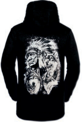SUDADERA INDIO LOBOS