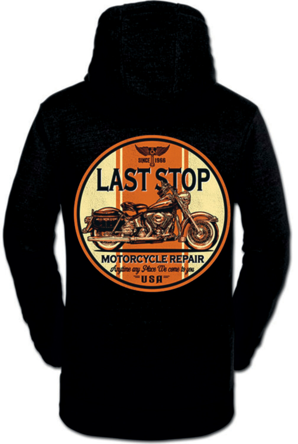 SUDADERA  LAST STOP