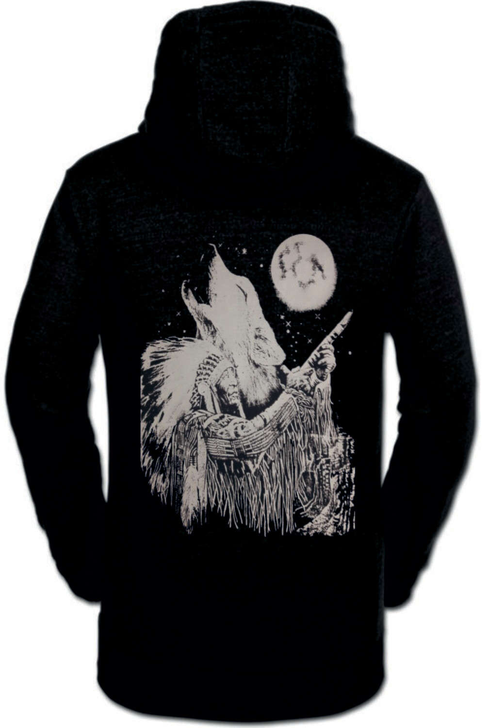 SUDADERA  LOBOS LUNA