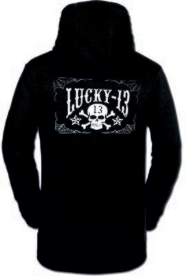 SUDADERA  LUCKY  13 CALAVERA