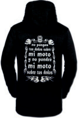 SUDADERA NO PONGAS DEDOS