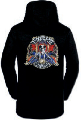 SUDADERA ROCK AND RIDER MOTEROS