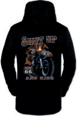 SUDADERA SHUT UP AND RIDE 6