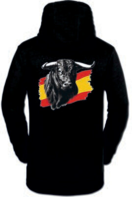 SUDADERA TORO BANDERA ESPAÑA