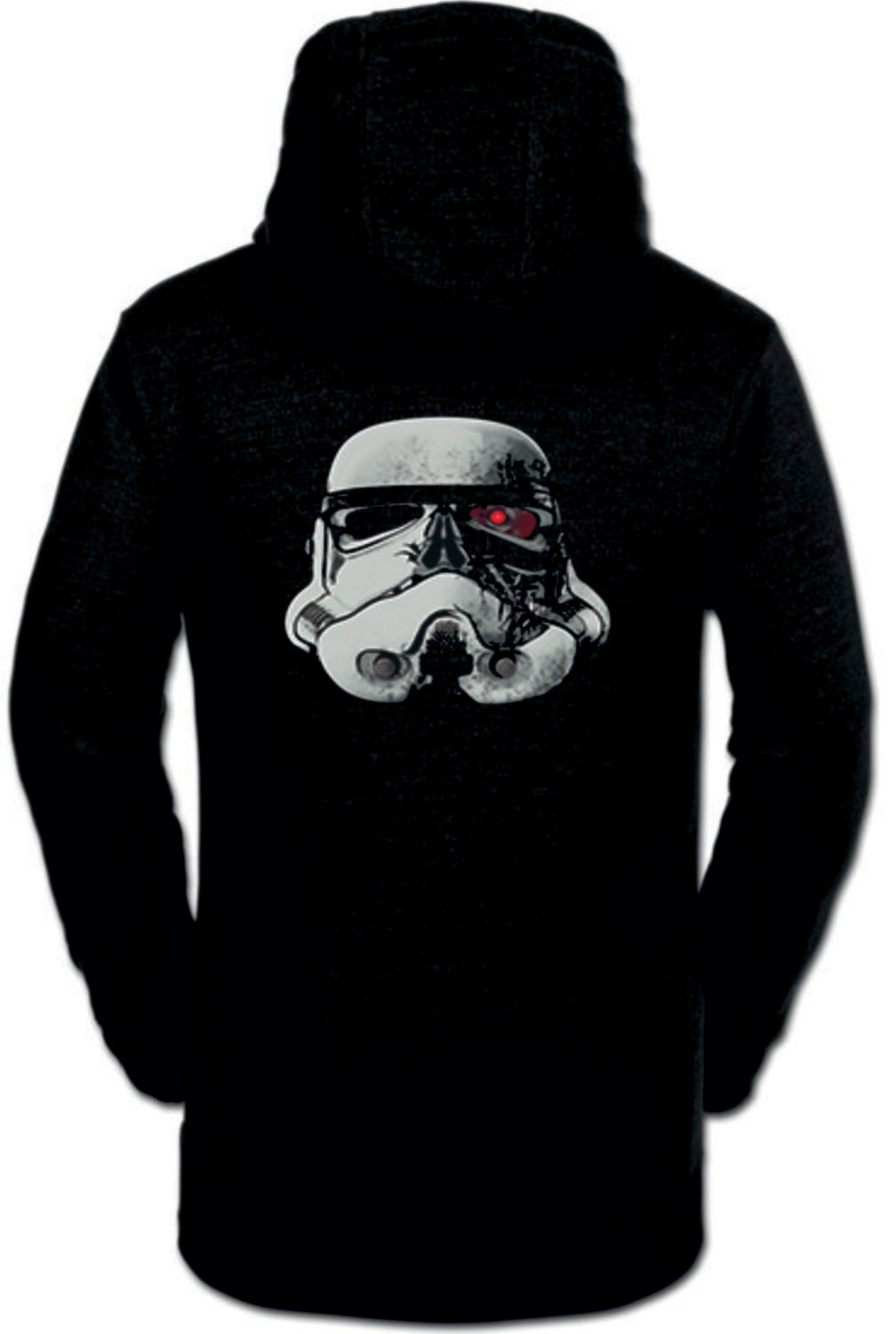SUDADERA CALAVERA OJO ROJO