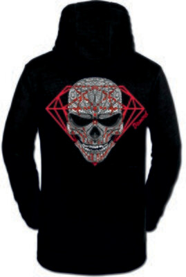 SUDADERA CALAVERA DIAMANTE