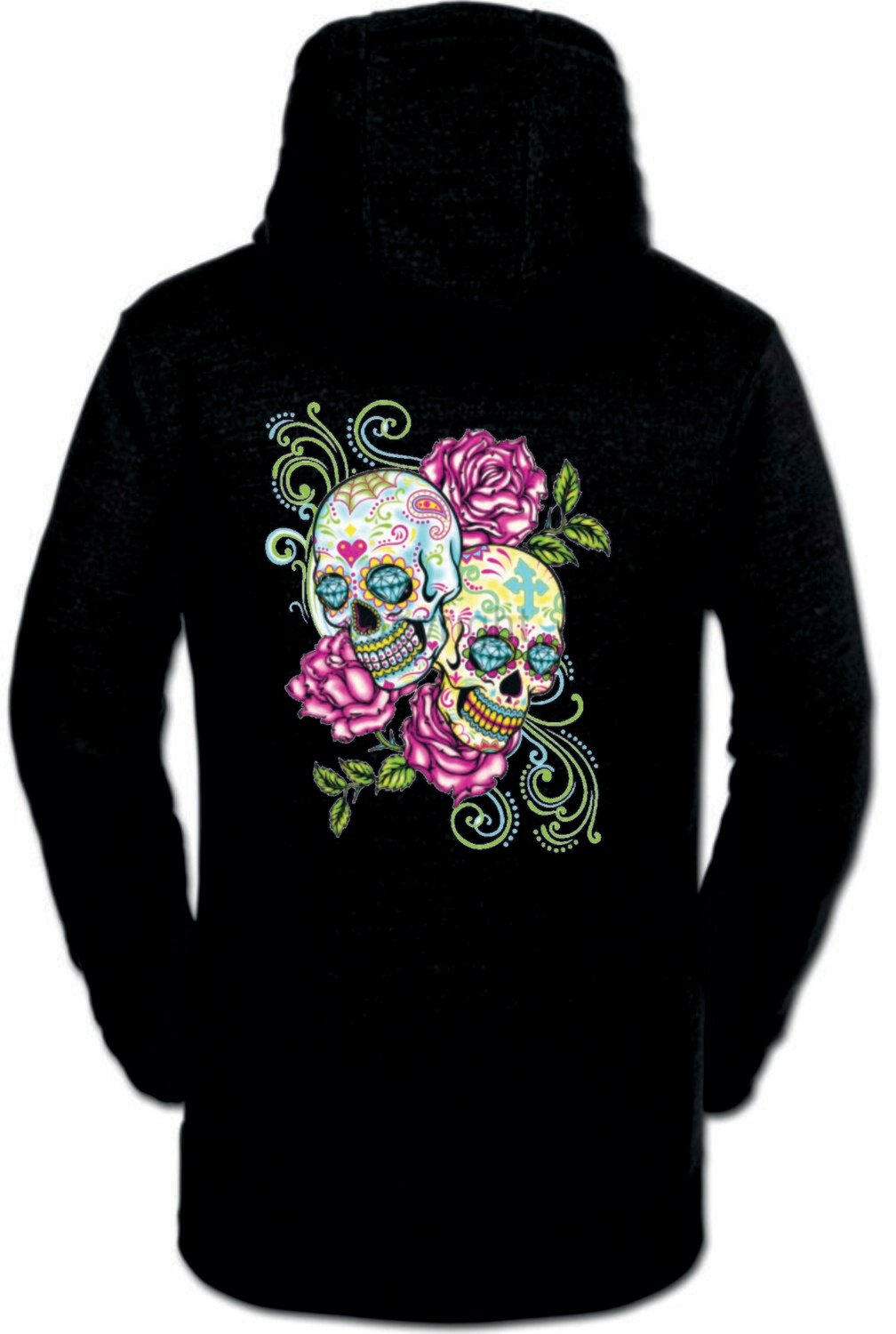 SUDADERA CALAVERAS FOSFO