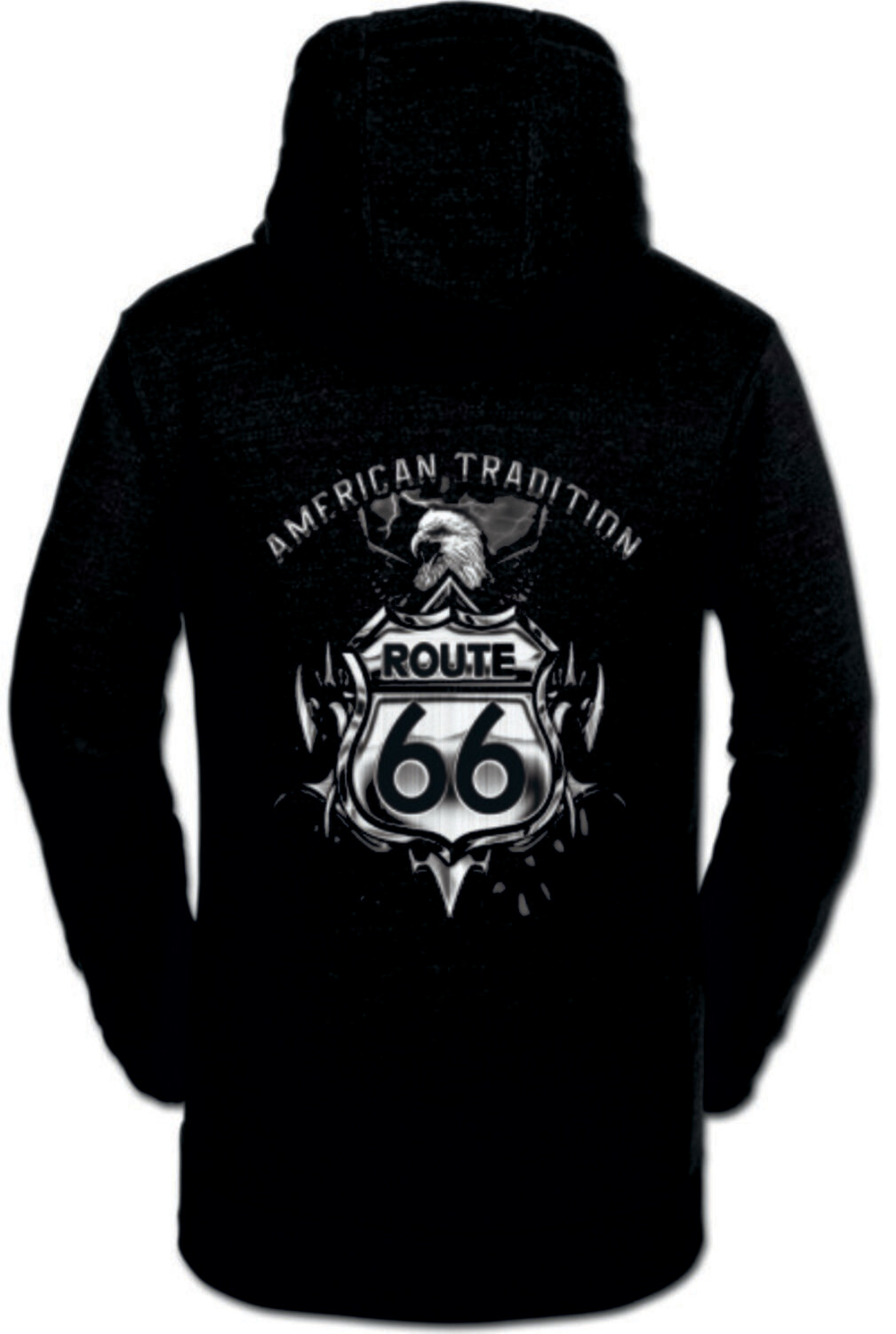 SUDADERA  AGUILA RUTA 66