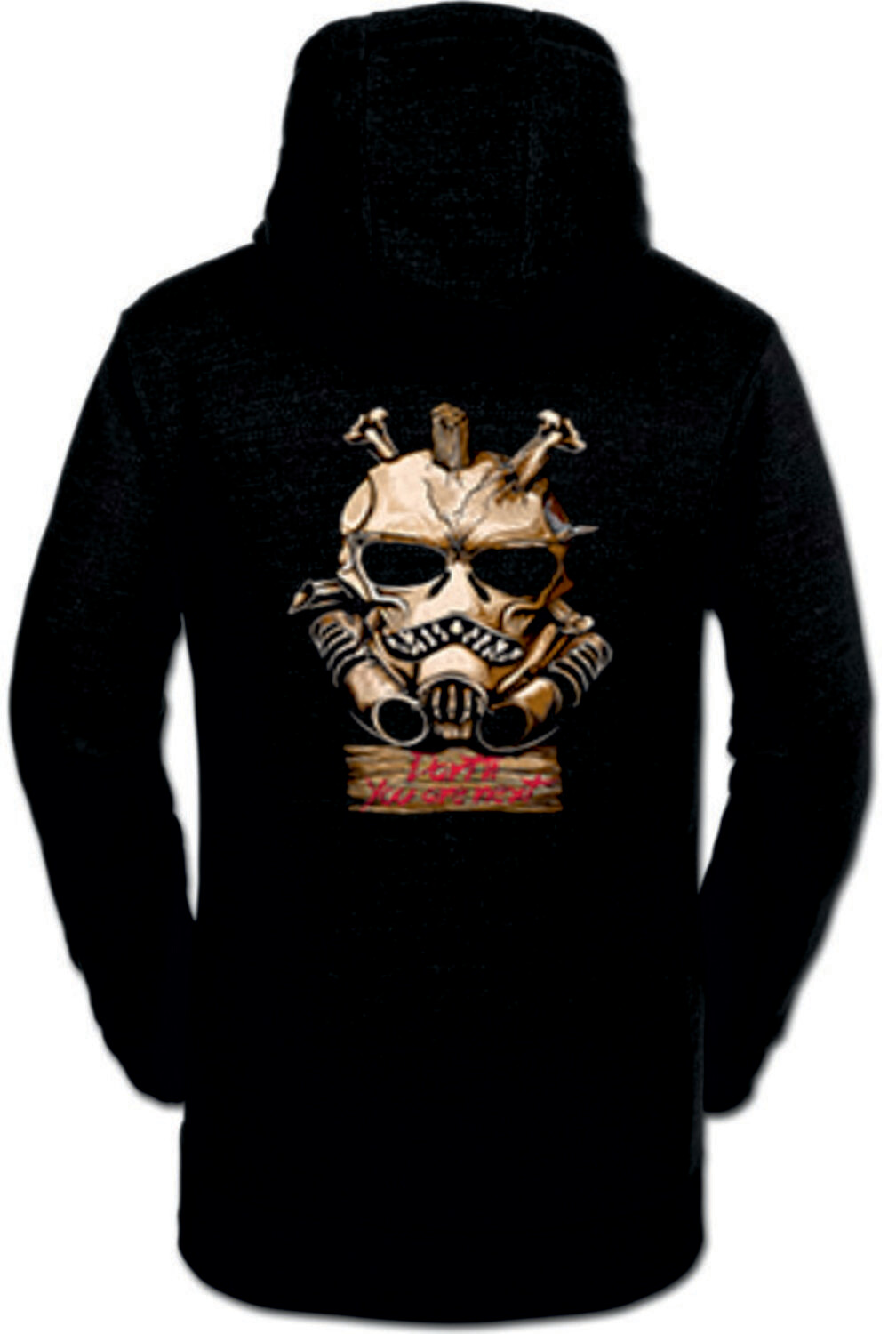 SUDADERA CALAVERA DORADA