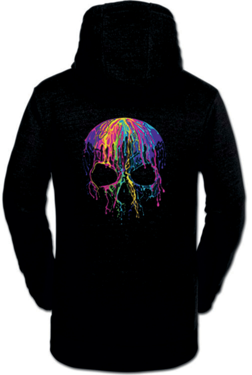 SUDADERA CALAVERA GOTAS FOSFO