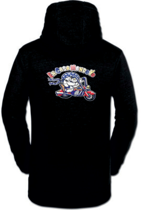 SUDADERA EN CASA MANDO YO