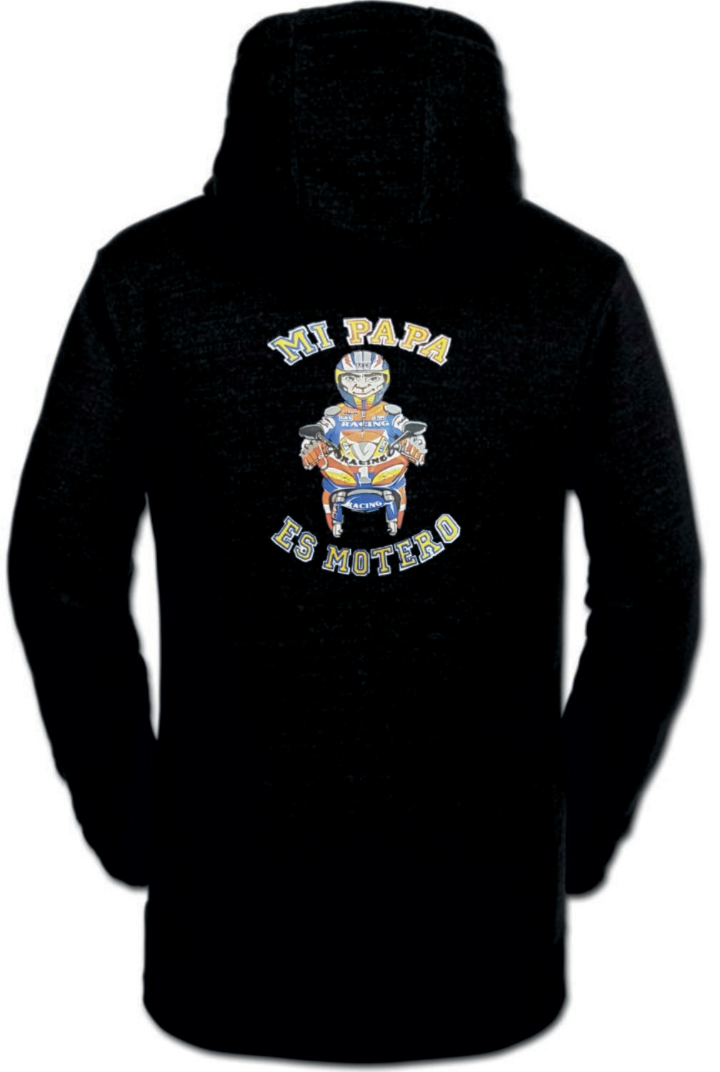 SUDADERA MI PAPA ES MOTERO