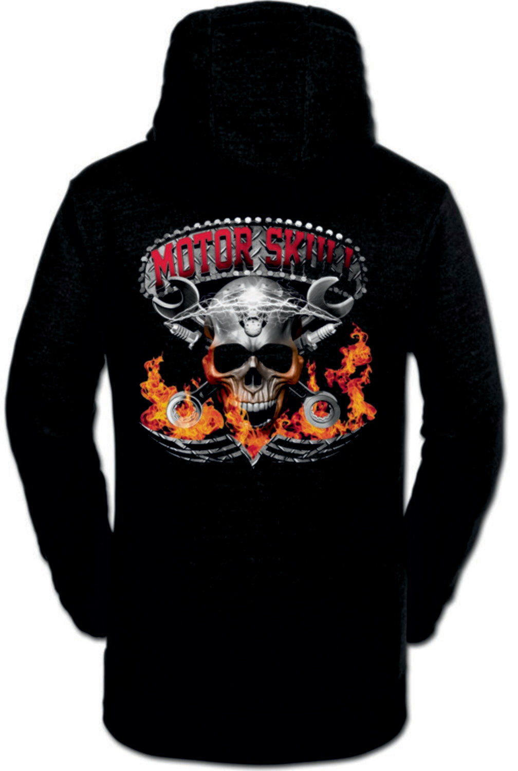 SUDADERA MOTOR SKULL