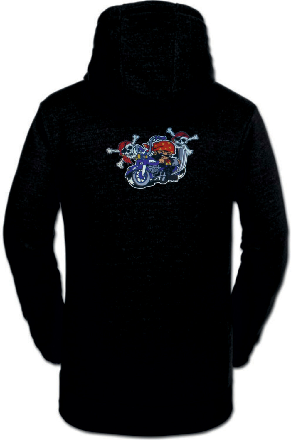 SUDADERA NIÑO MOTERO PIRATA