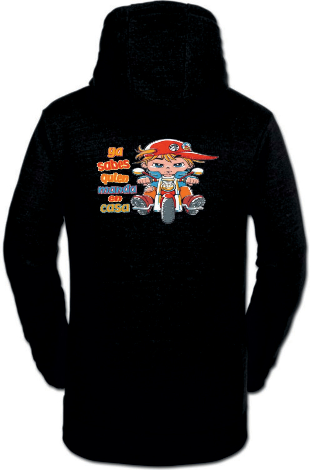SUDADERA YA SABES QUIEN MANDA EN CASA