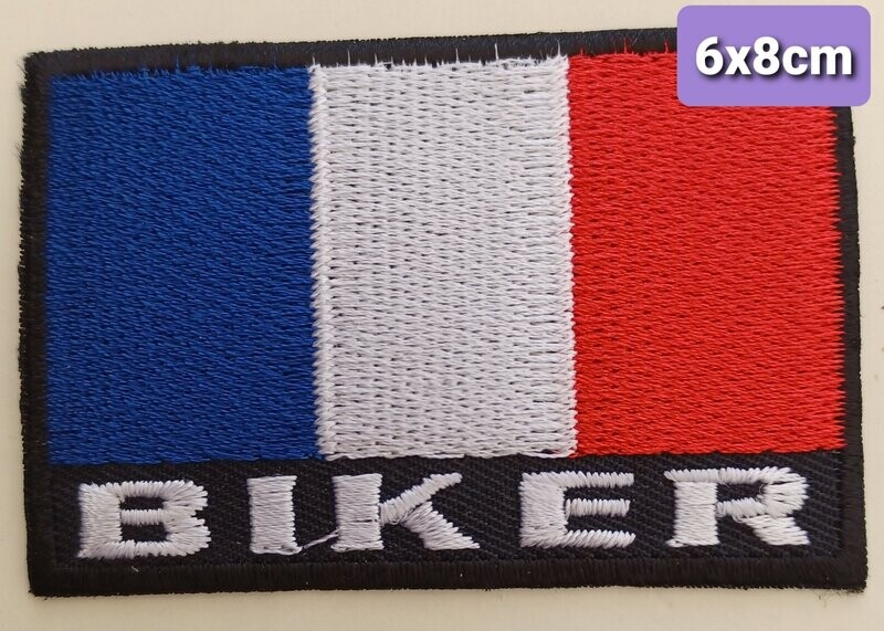 PARCHE BOLSILLO BIKER FRANCIA