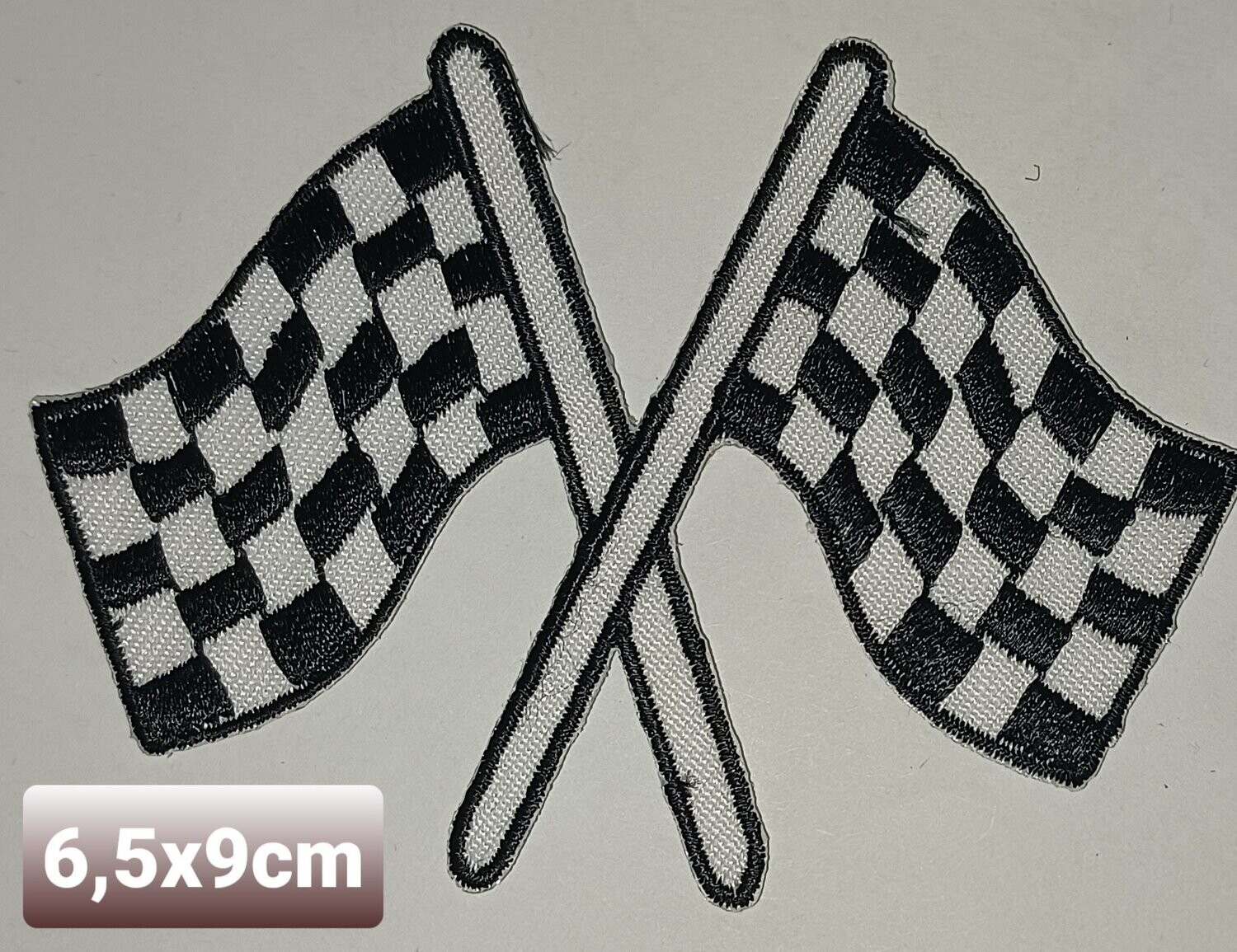 PARCHE BOLSILLO BANDERÍN CUADROS