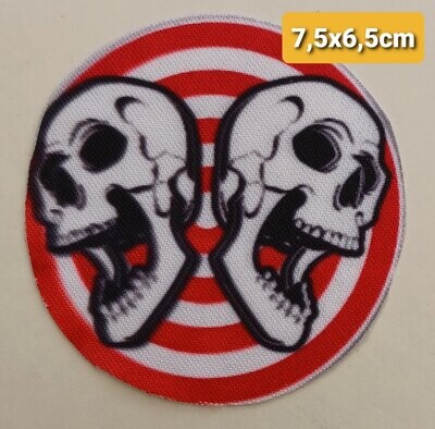 PARCHE BOLSILLO 2 CALAVERAS