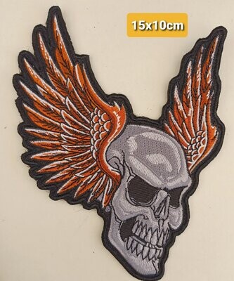PARCHE BOLSILLO CALAVERA  ALAS 2
