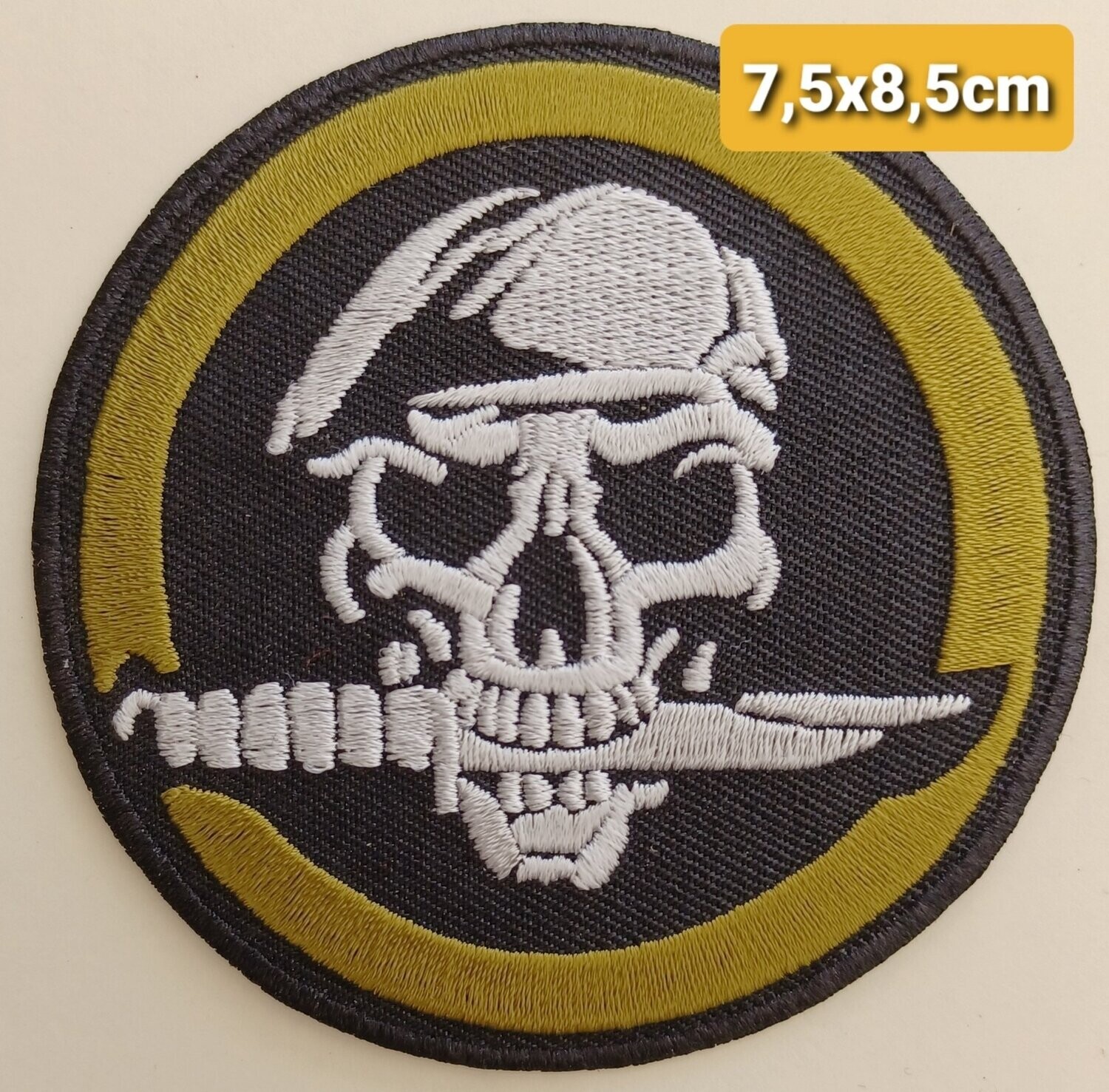 PARCHE BOLSILLO CALAVERA  ARMY