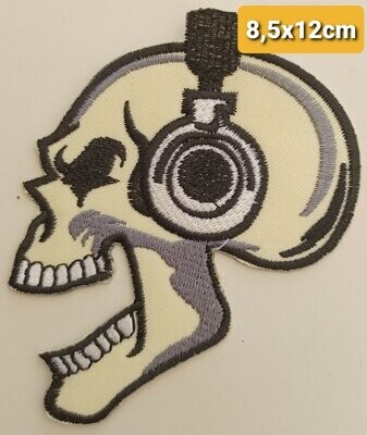 PARCHE BOLSILLO CALAVERA  CASCO