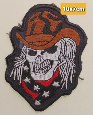 PARCHE BOLSILLO CALAVERA COWBOY 3