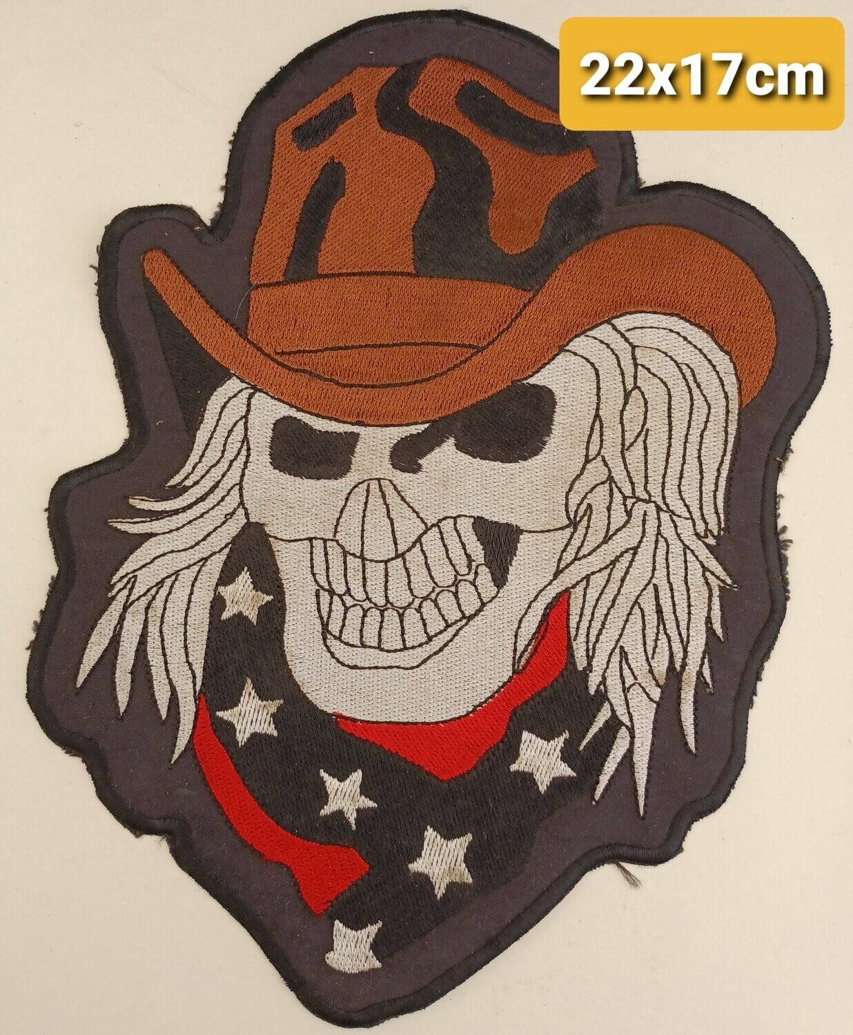 PARCHE BOLSILLO CALAVERA COWBOY SUA