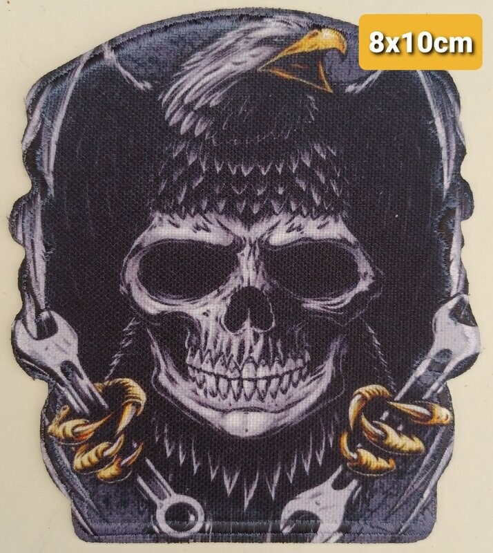 PARCHE BOLSILLO CALAVERA COWBOY