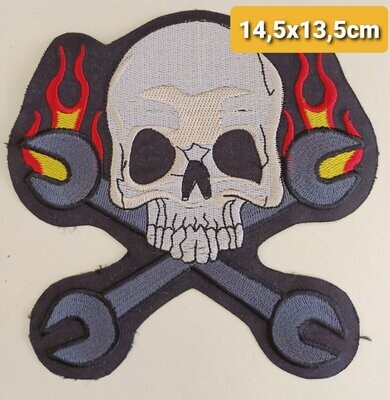 PARCHE BOLSILLO CALAVERA LLAVES