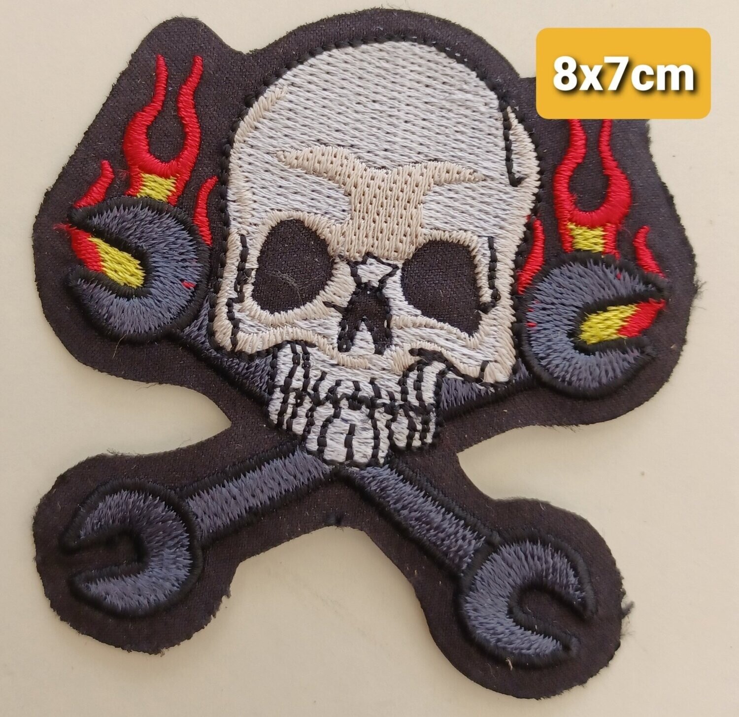 PARCHE BOLSILLO CALAVERA LLAVES 2