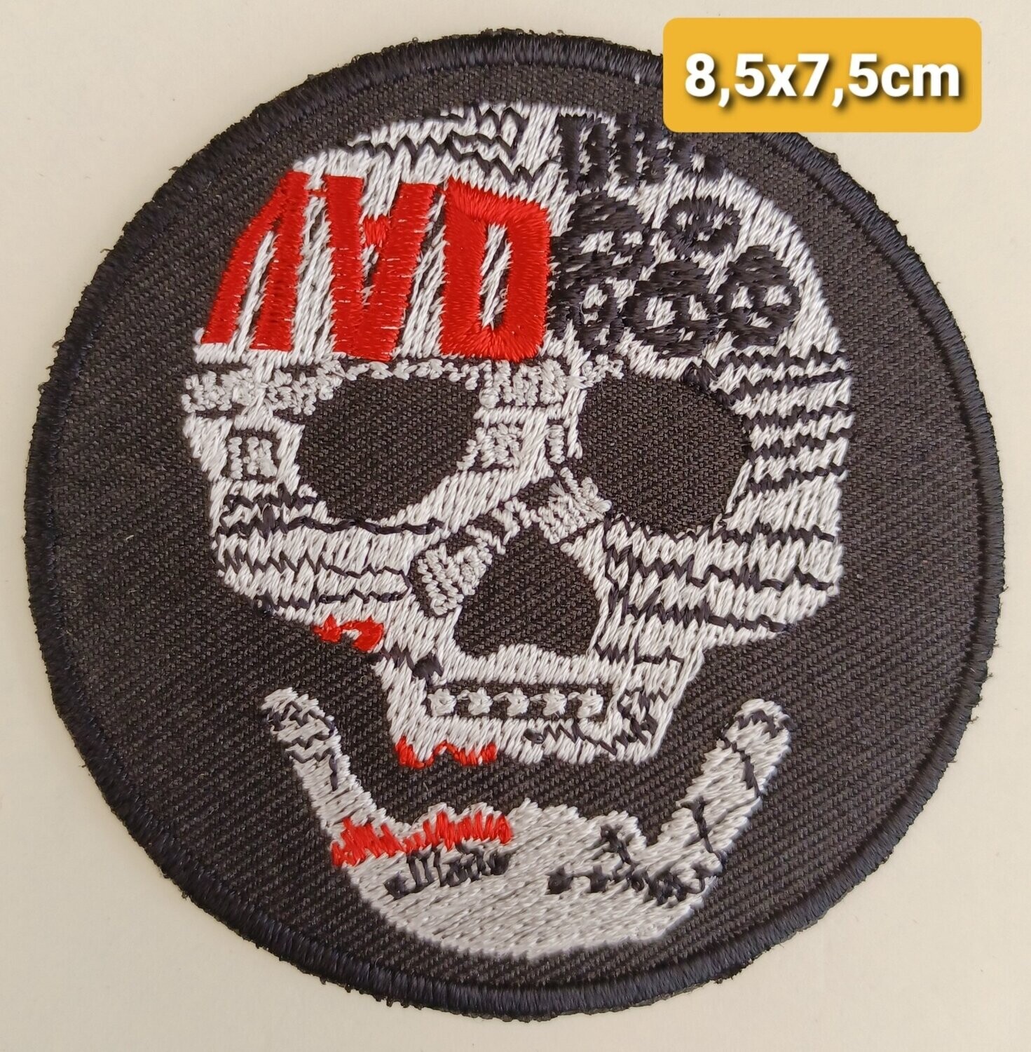 PARCHE BOLSILLO CALAVERA NVD