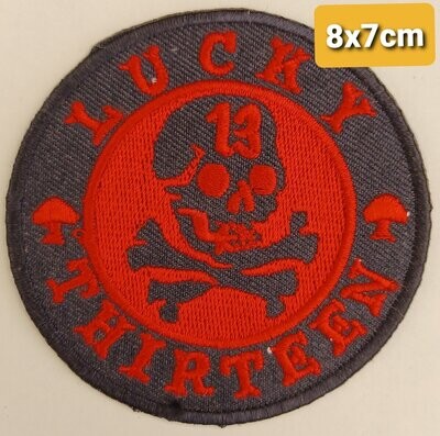 PARCHE BOLSILLO CALAVERA LUCKY 13