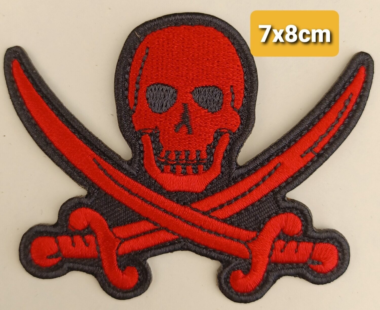PARCHE BOLSILLO CALAVERA PIRATA