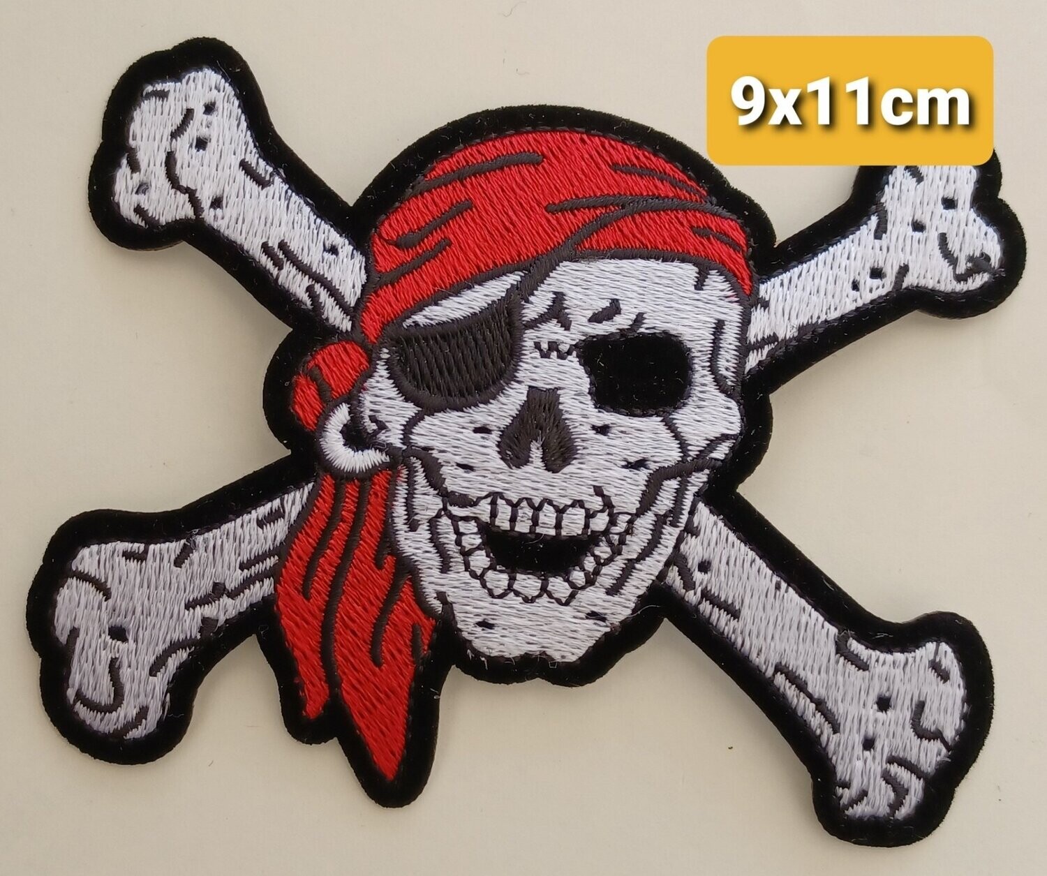 PARCHE BOLSILLO CALAVERA PIRATA 3